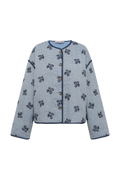 Fina Jacket - Blue/Off White