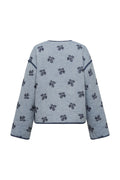 Fina Jacket - Blue/Off White