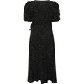 Sinda Dot Dress - Black/White