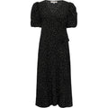 Sinda Dot Dress - Black/White