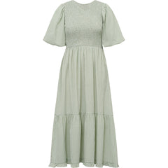 Signa Dress - Dusty Green