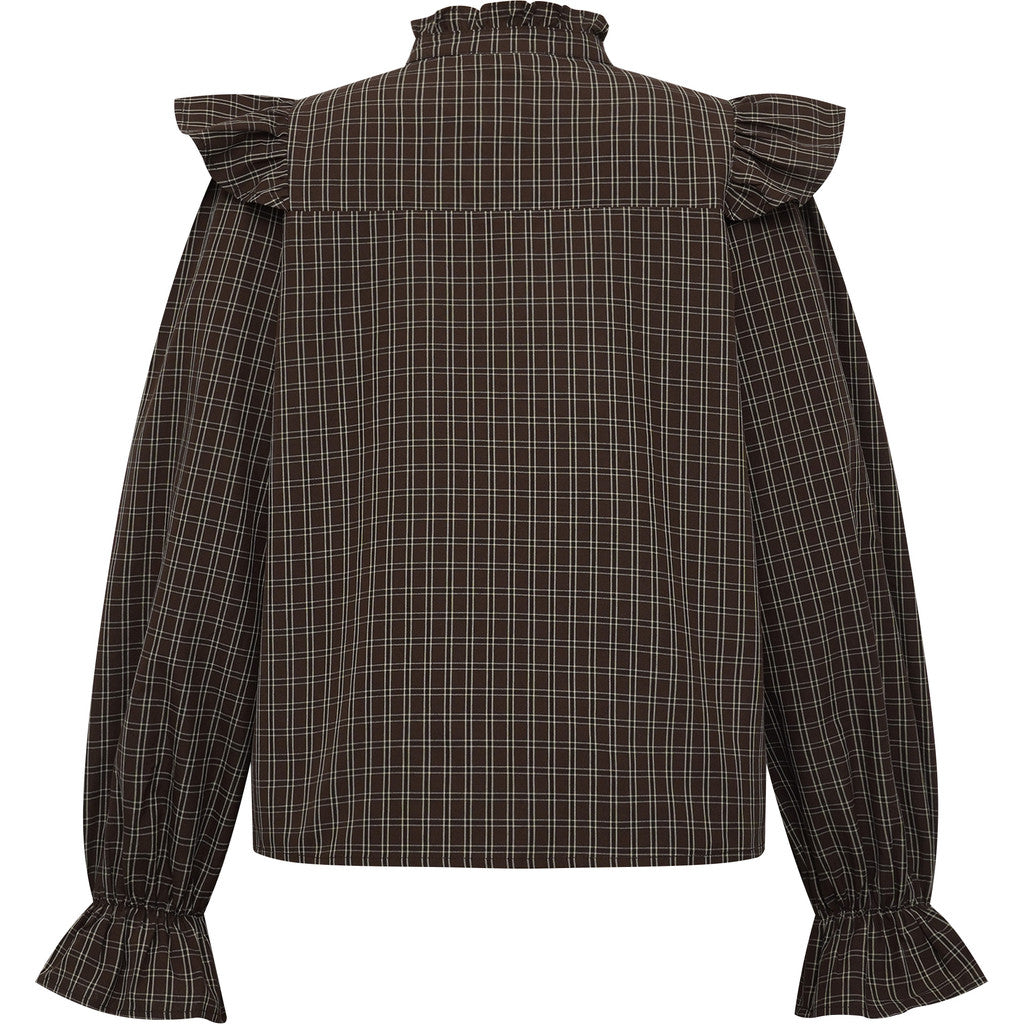 Darcy Shirt - Brown/Sand