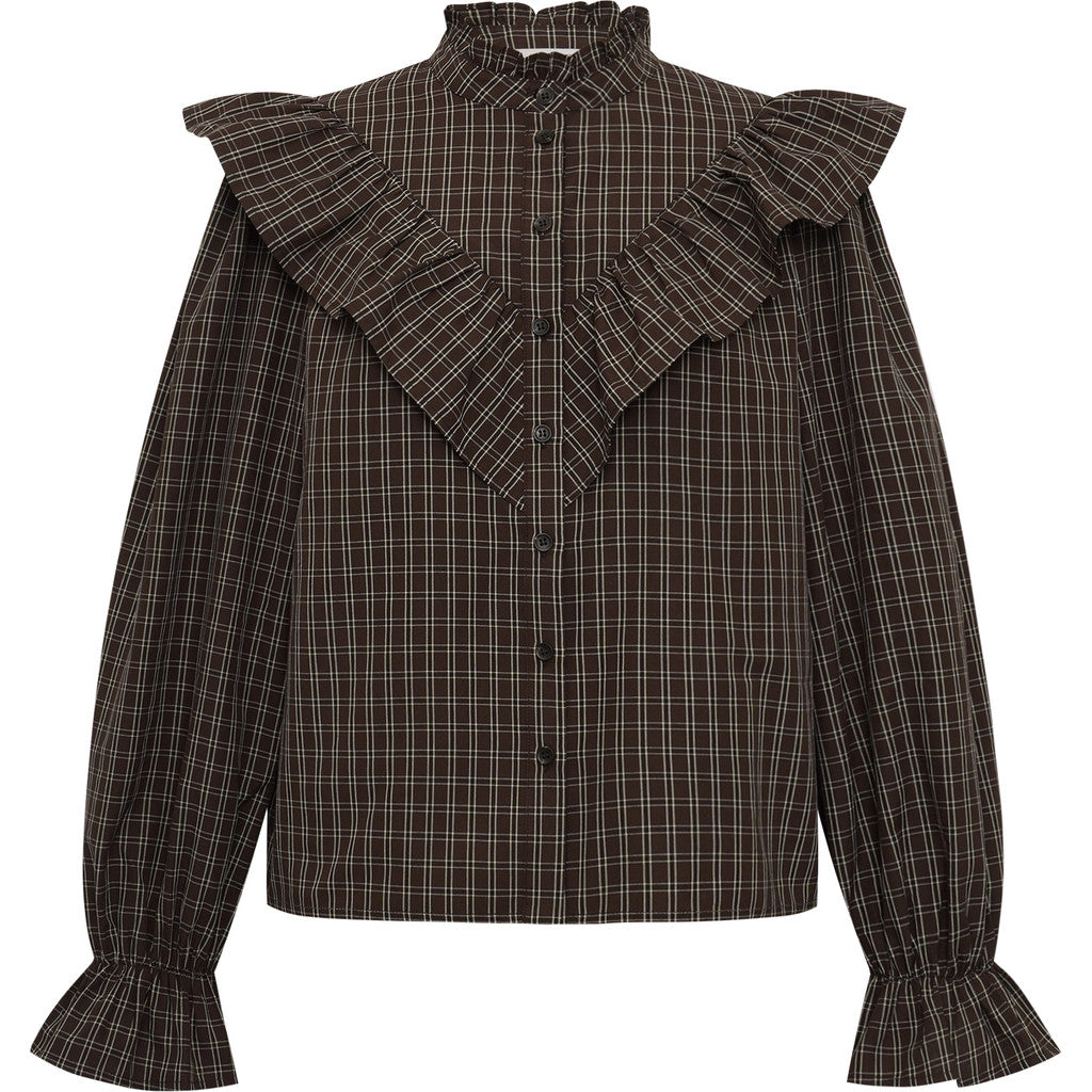 Darcy Shirt - Brown/Sand