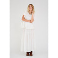 Abby Maxi Skirt - White
