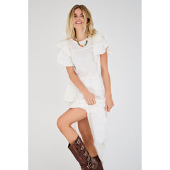 Abby Maxi Skirt - White