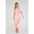 Tabita Dress - Rose/White