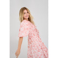 Tabita Dress - Rose/White