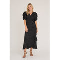 Sinda Dot Dress - Black/White