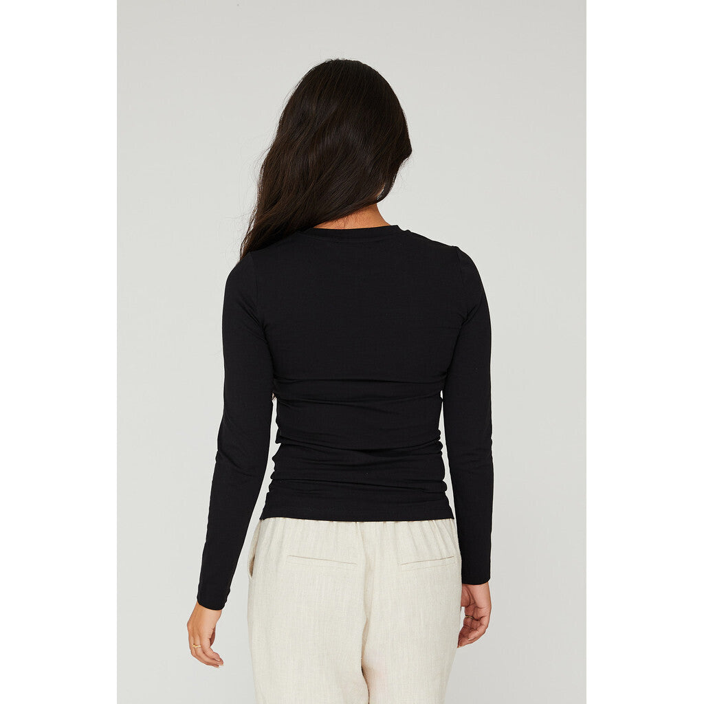 Stabil Top L/S - Black