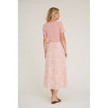 Peony Wrap Skirt - Rose/Pink