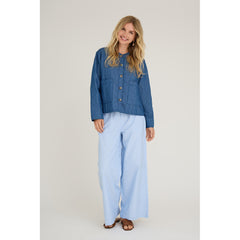 Kammy Denim Jacket - Denim Blue