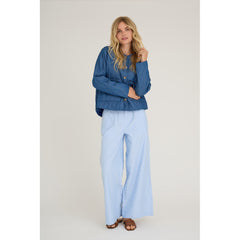 Kammy Denim Jacket - Denim Blue