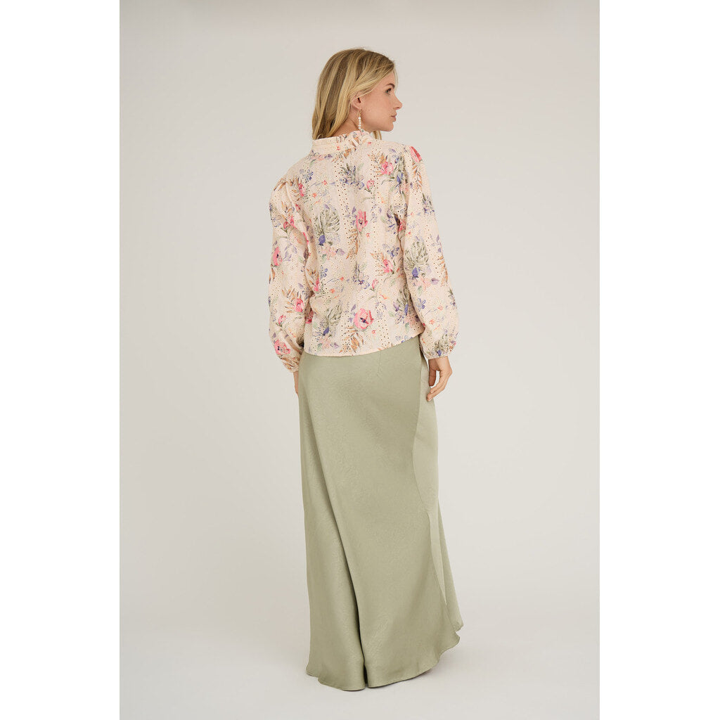 Emily Skirt - Dusty Green