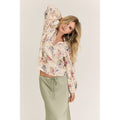 Grete Blouse - Sand/Dusty Green