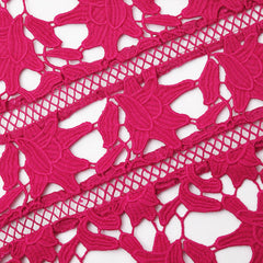 Azaelea Midi Dress - Magenta