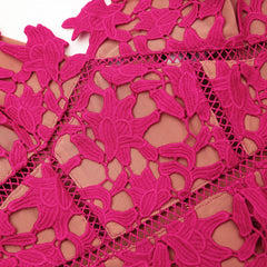 Azaelea Midi Dress - Magenta