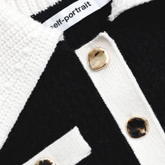 Cashmere Blend Cardigan - Black