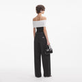 Rhinestone Jeans - Black
