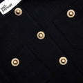 Boucle Fur Cuff Jacket - Black