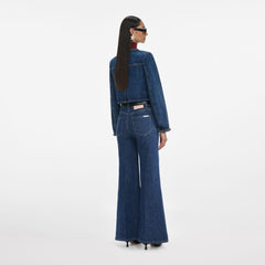 Denim Braided Jacket - Blue