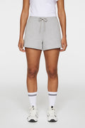 Mikki Sweatshirt Shorts - Light Grey Melange