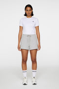 Mikki Sweatshirt Shorts - Light Grey Melange
