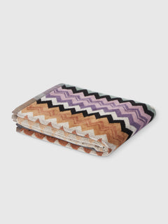 Adam Hand Towel - Black Multicolor