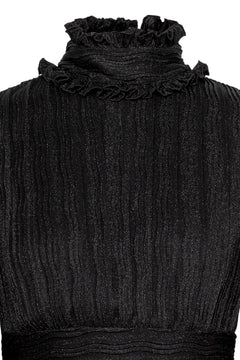 Addison Dress - Black Glitter