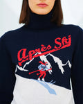 Afterski Sweater Women - Navy Blue