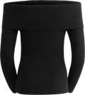 Iris Knit Top - Black