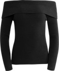 Iris Knit Top - Black