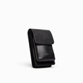 Alex - Black Grained Leather
