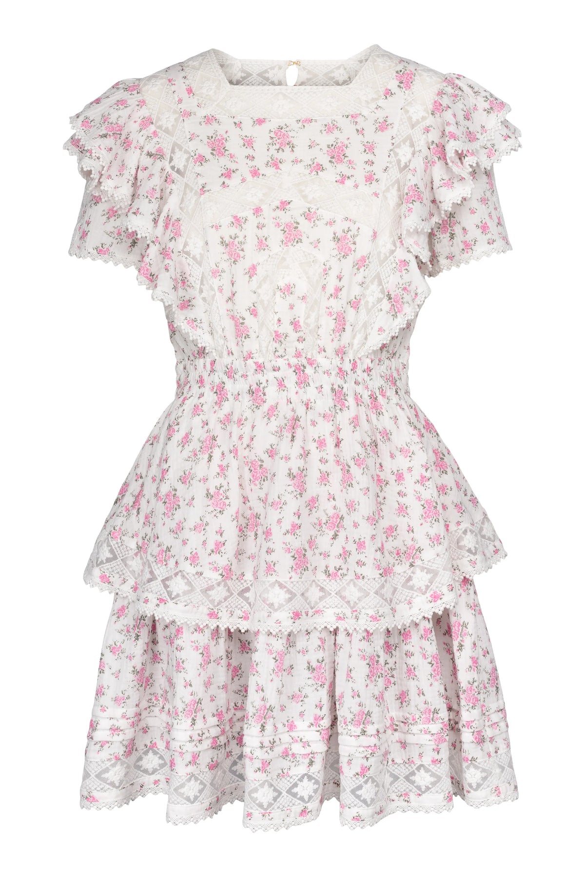 Alexa Dress - Pink Boquet
