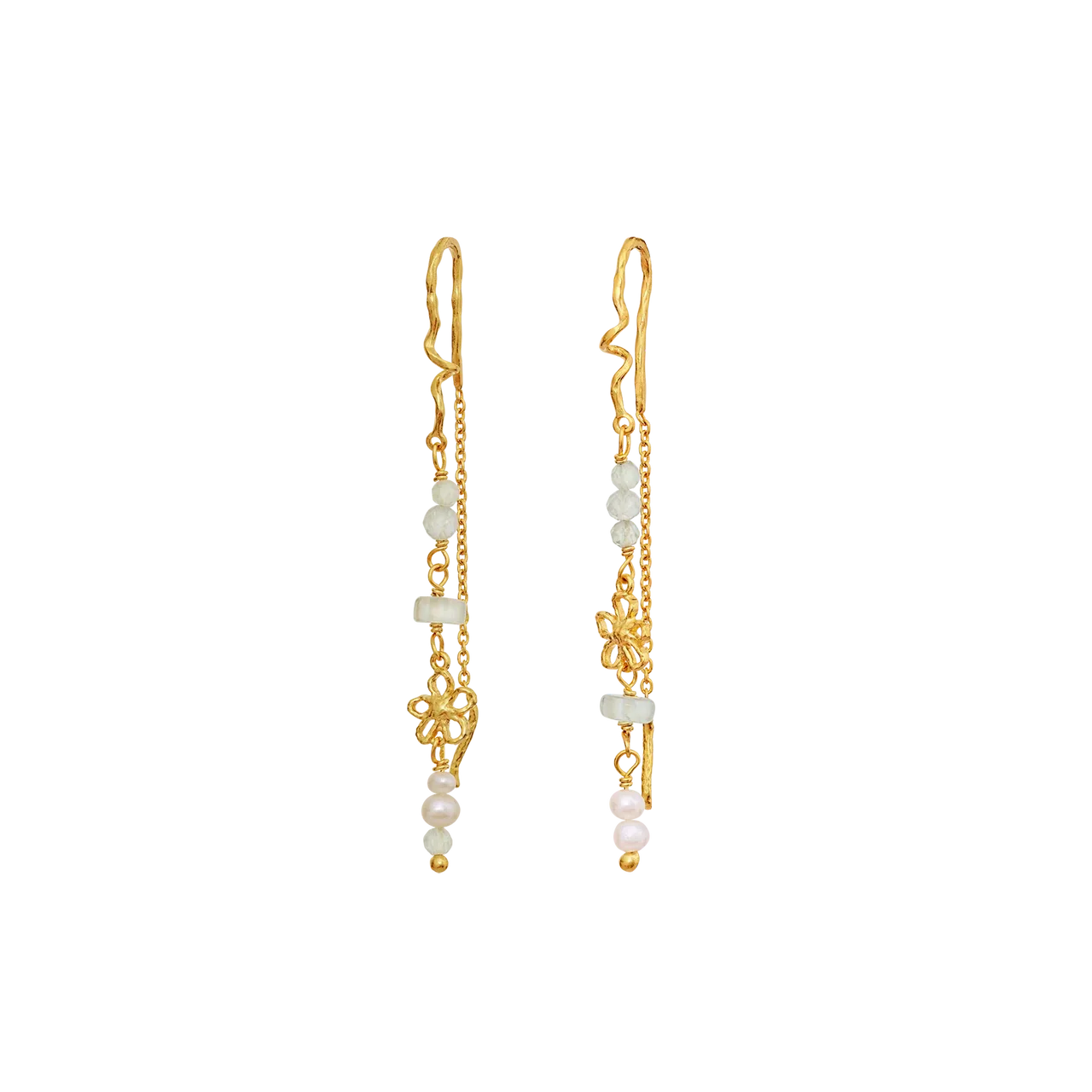 Alfrida Earrings - Gold