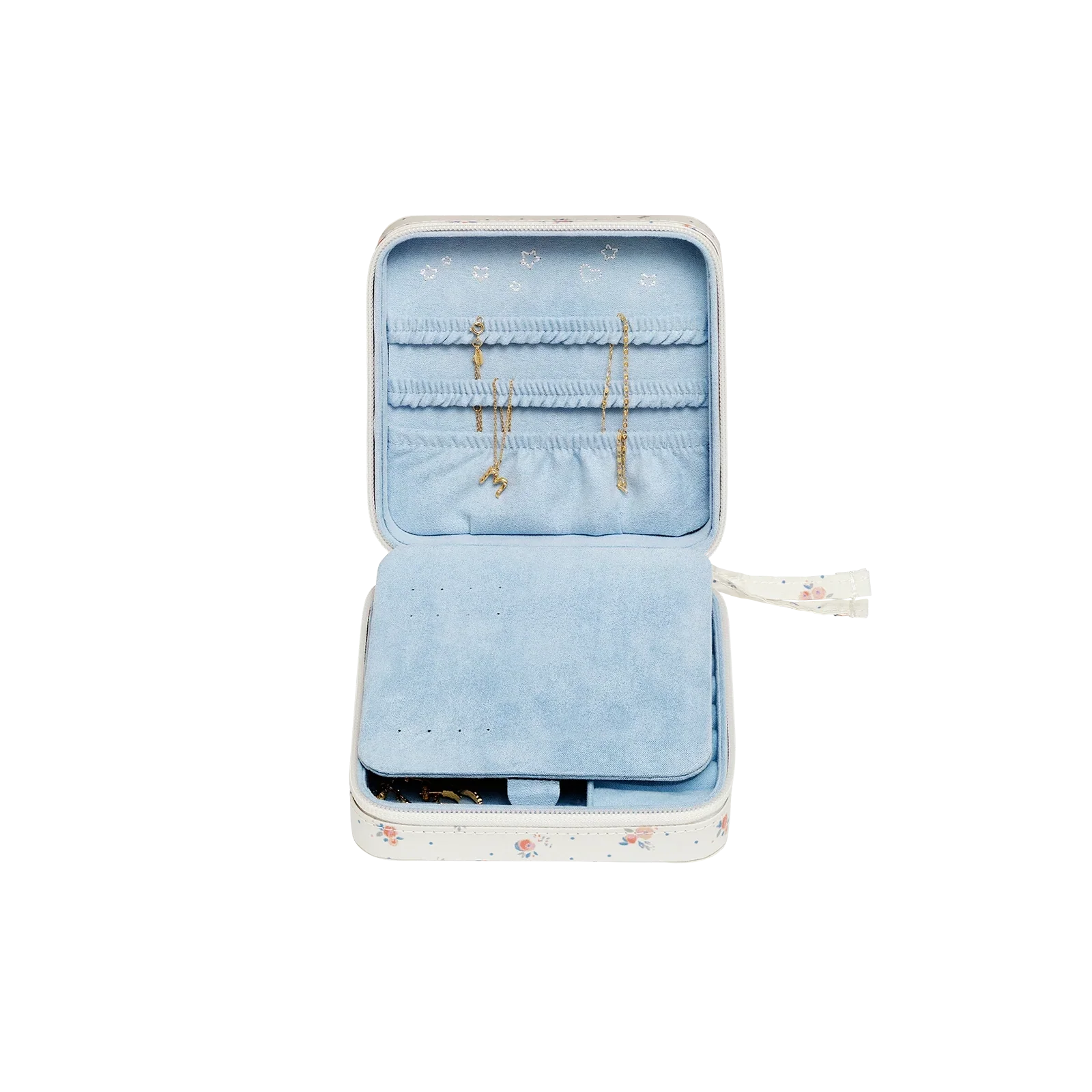Amelia Jewelry Box - Sky Blue