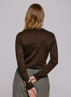 Andrea Longsleeve - Brown