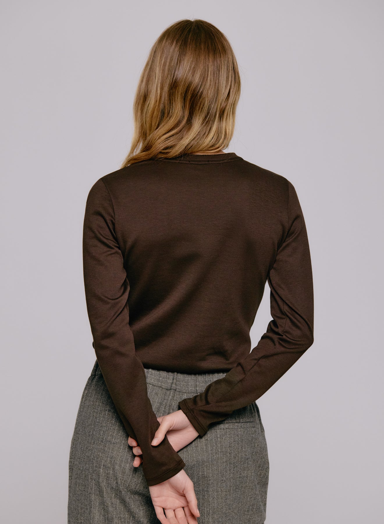 Andrea Longsleeve - Brown