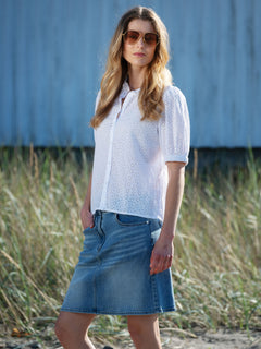 Bella Blouse - White