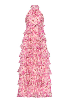 Angel Maxi Dress - Pink Tulip