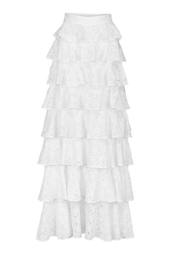 Angel Maxi Skirt - White