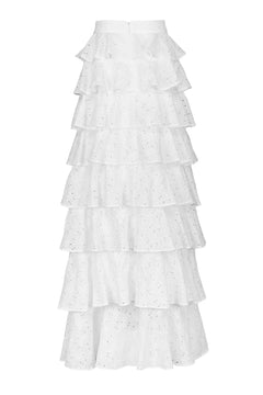 Angel Maxi Skirt - White