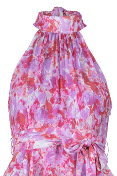 Angel Maxi Dress (Halterneck) - Lilac Dreams