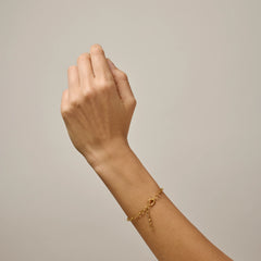 Medium Charm Bracelet - Gold