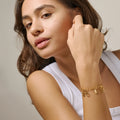 Medium Charm Bracelet - Gold