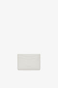 Bou Card Holder With Flap Raspberry Print - Egret