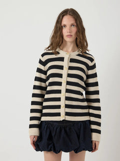 Yassironi Ls Knit Cardigan - Birch