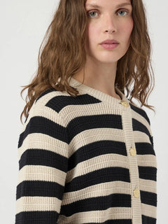 Yassironi Ls Knit Cardigan - Birch