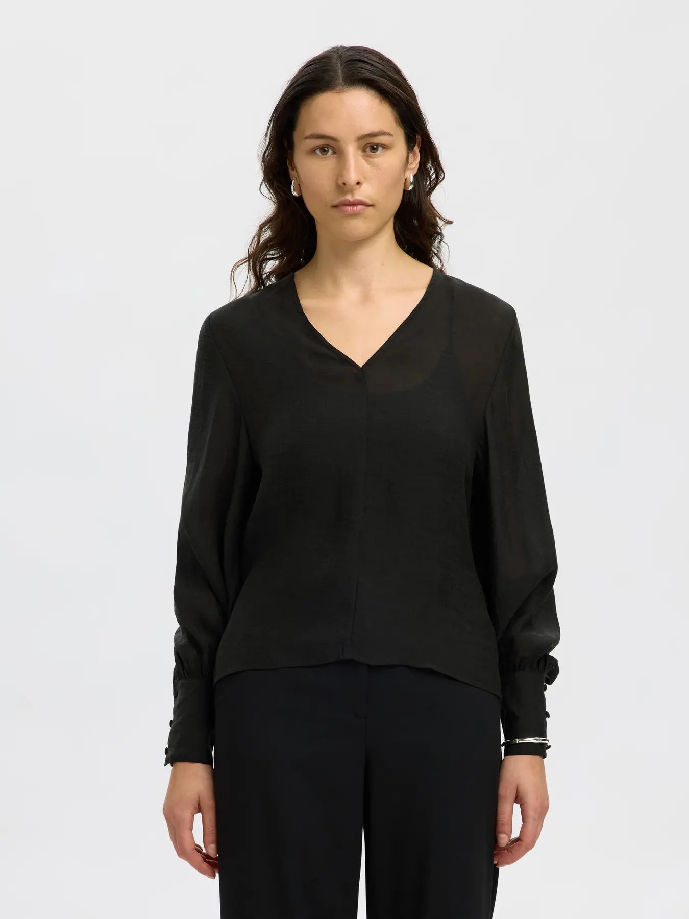 Neomi Ls Top B - Black