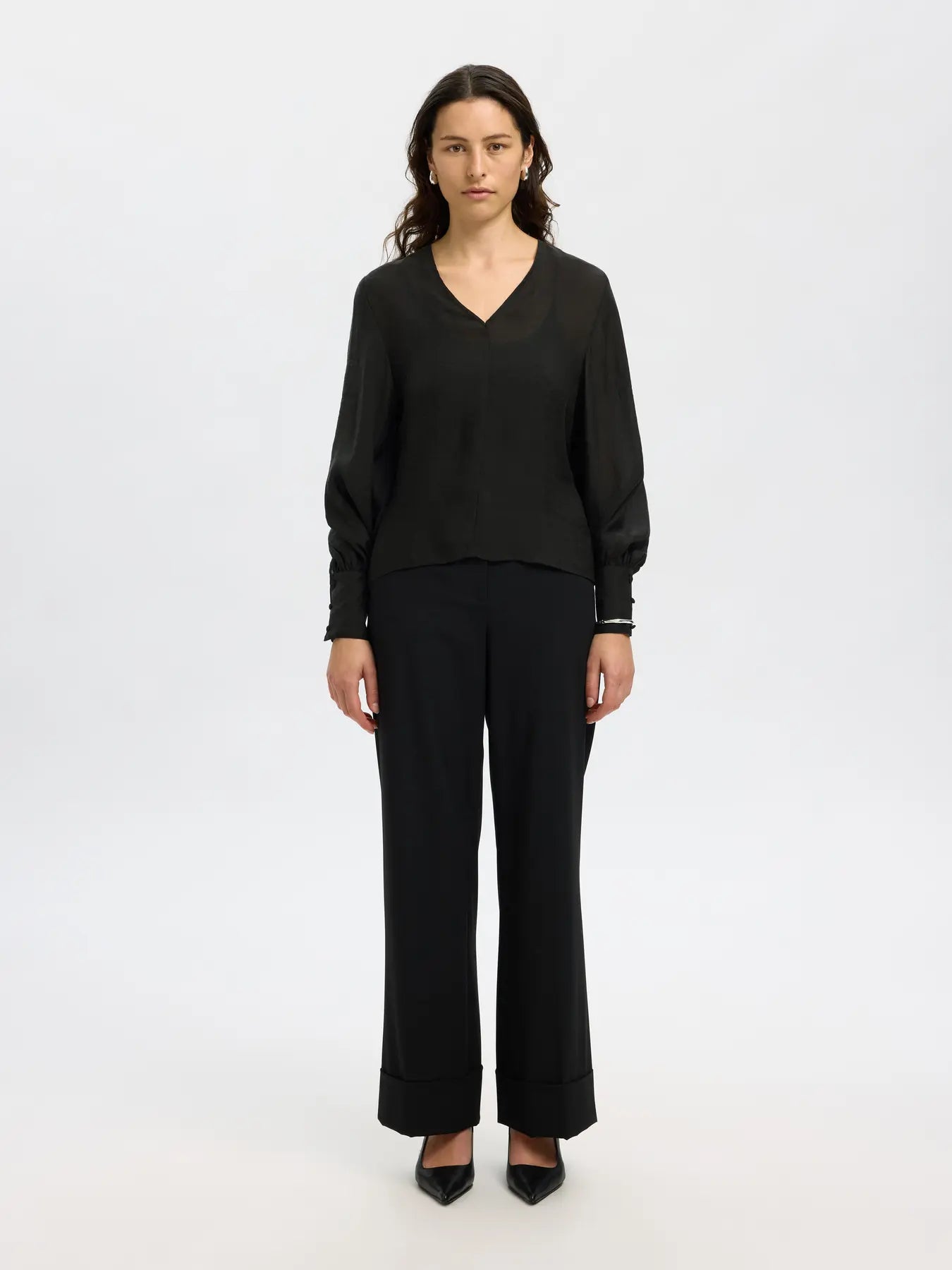 Neomi Ls Top B - Black