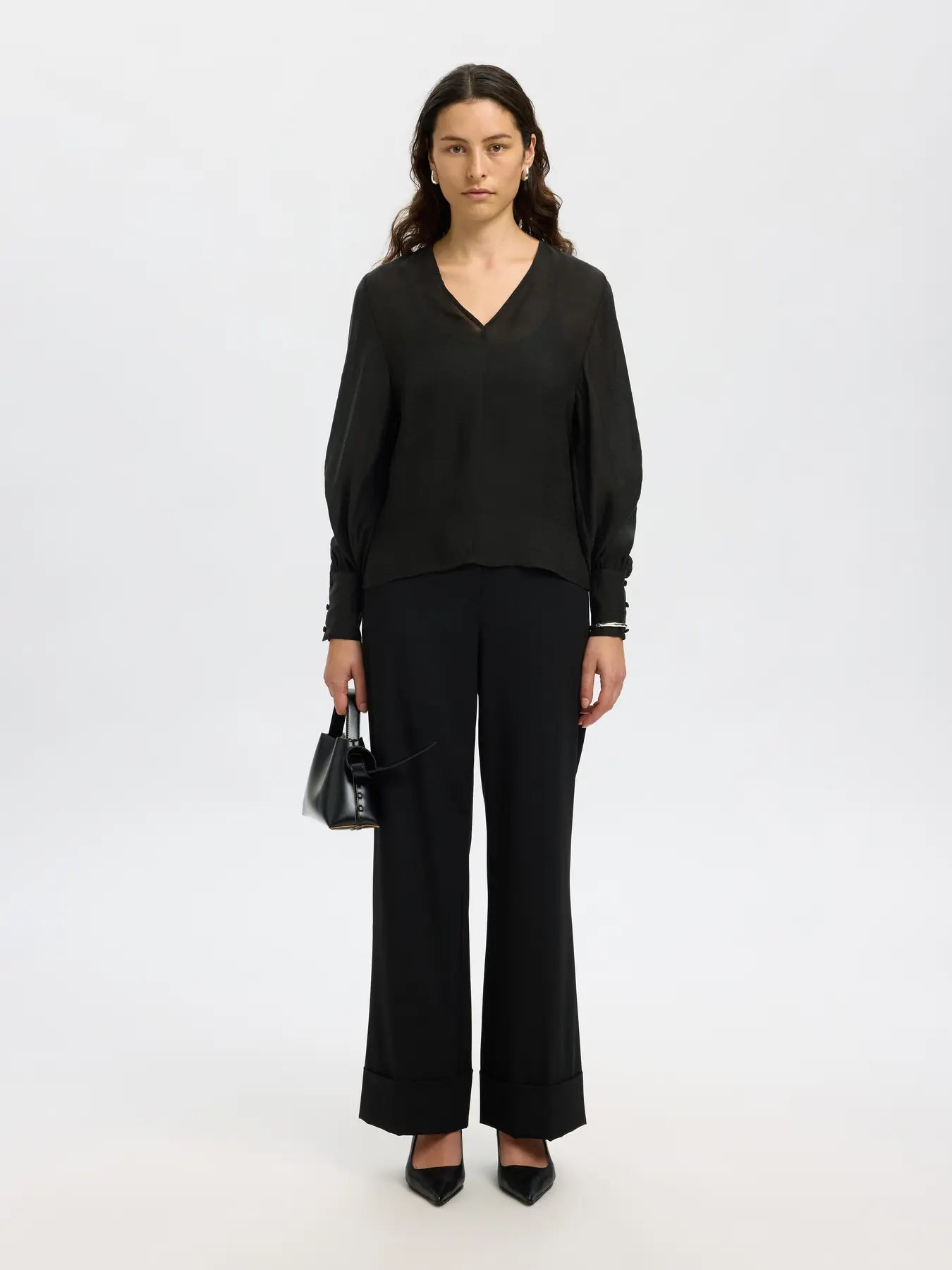 Neomi Ls Top B - Black